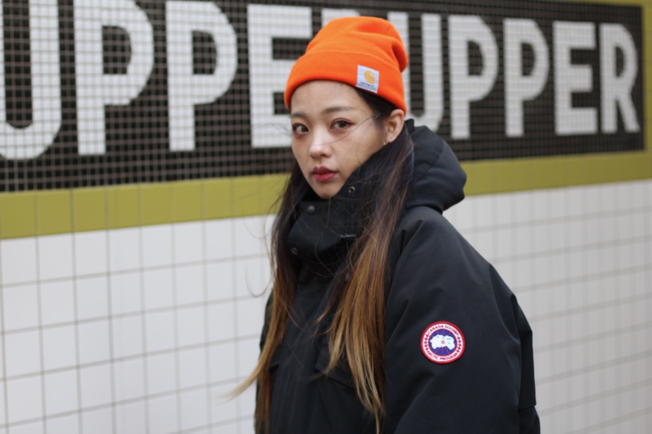 Black Canada Goose style upperupper